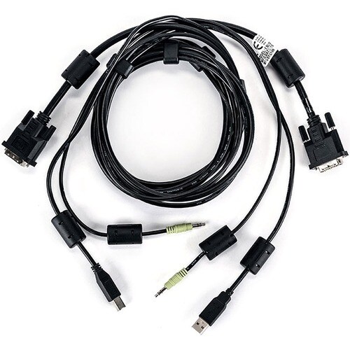 VERTIV 1.83 m Cabo KVM - Cable for Teclado/Rato, Dispositivo de áudio, Interruptor KVM, Posto de trabalho - Primeira extre
