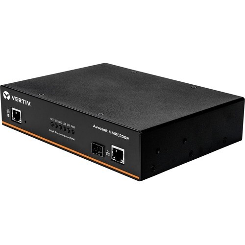 Vertiv AVOCENT HMX5200R Consola KVM - Com fios - x USB x DVI - Montável sobre rack - 1U