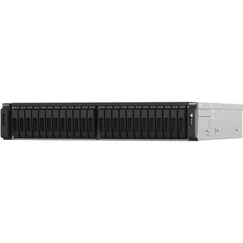 QNAP TS-H2490FU-7302P-128G 24 x Total de compartimentos Sistema de armazenamento SAN/NAS - 5 GB Capacidade de memória Flas