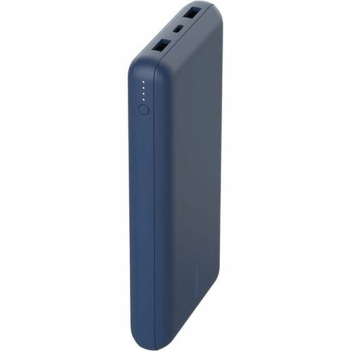 Belkin BOOST?CHARGE Power Bank - Blue - For Smartphone, Tablet PC - 20000 mAh - 3 x USB - Blue