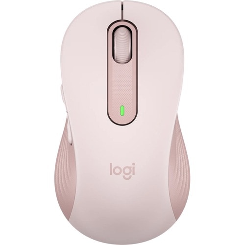 Logitech Signature M650 L Mouse - Bluetooth/Radio Frequency - USB - Optical - 5 Button(s) - 5 Programmable Button(s) - Ros