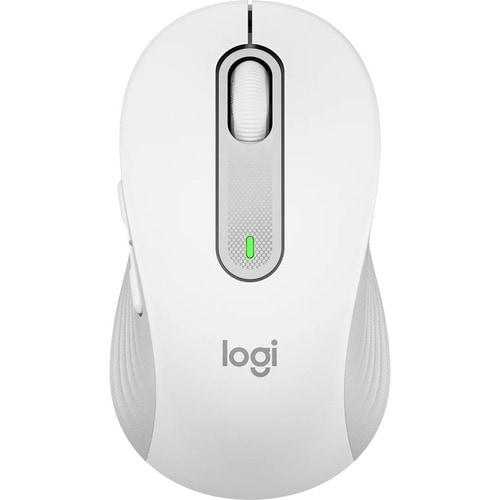 Logitech Signature M650 Mouse - Bluetooth/Radio Frequency - USB - Optical - 5 Button(s) - 5 Programmable Button(s) - Off W