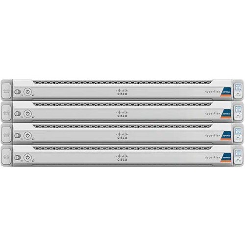 Cisco HyperFlex - 1U Rack-Montabile - 2 x Processore supportato - Intel C621A Chip - 4 TB DDR4 SDRAM DDR4-3200/PC4-25600 M