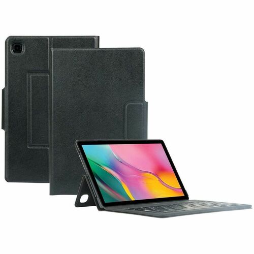 Housse/Clavier MOBILIS Origine - Folio Style pour 26,7 cm (10,5") Samsung Galaxy Tab A8 Tablette - Français Clavier - Noir