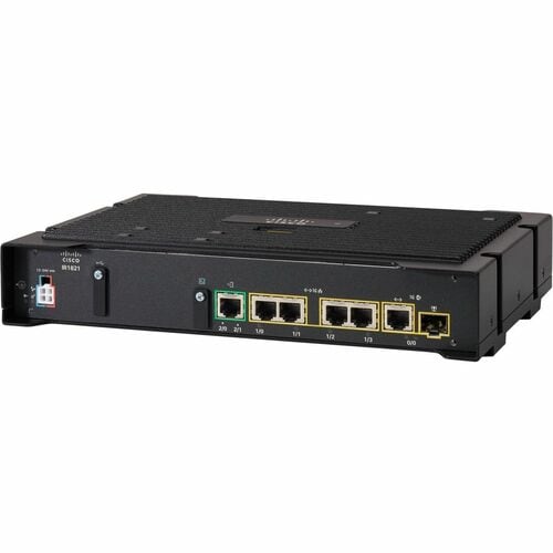 Cisco Cat IR1821 Rugged Series Router Pluggable Slots1LTE 1WiFi Single RS232 CANBus Ignition Sense FCC Compliant