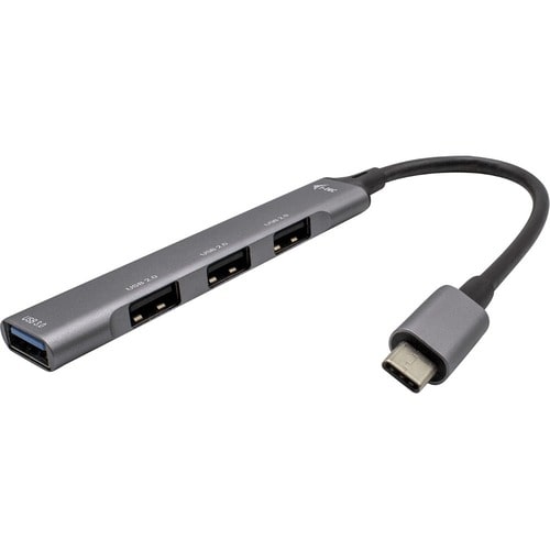 i-tec USB Hub - USB 3.1 Type C - External - 4 Total USB Port(s) - 3 USB 2.0 Port(s) - 1 USB 3.0 Port(s) - PC, Mac, Linux, 
