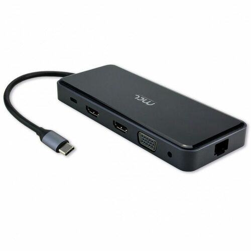 Station d'accueil MCL USB 3.1 (Gen 1) Type C pour Notebook - Capacité de chargement - Lecteur de carte mémoire - SD, micro