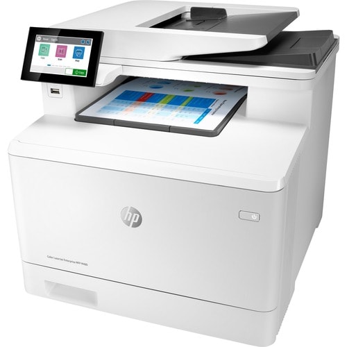 HP LaserJet Enterprise M480f Laser Multifunction Printer - Colour - Copier/Fax/Printer/Scanner - 27 ppm Mono/27 ppm Color 