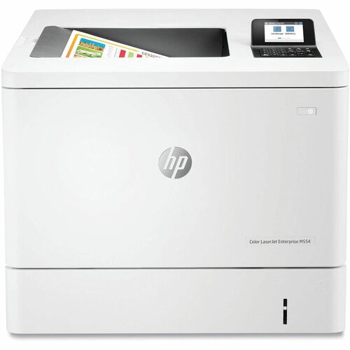 HP LaserJet Enterprise M554 M554dn Desktop Laser Printer - Colour - 35 ppm Mono / 35 ppm Color - 1200 x 1200 dpi Print - A