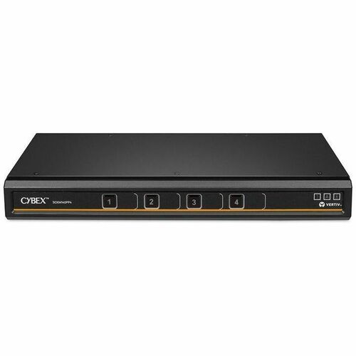 Vertiv AVOCENT Cybex 100 SCKM100 Digital & Analog KM Switchbox - TAA Compliant - 4 Computer(s) - 1 Local User(s) - 3840 x 