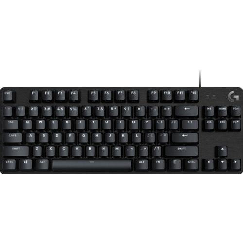 Logitech G413 TKL SE Mechanical Gaming Keyboard - Cable Connectivity - USB 2.0 Interface - LED - Rugged - PC, Mac - Mechan