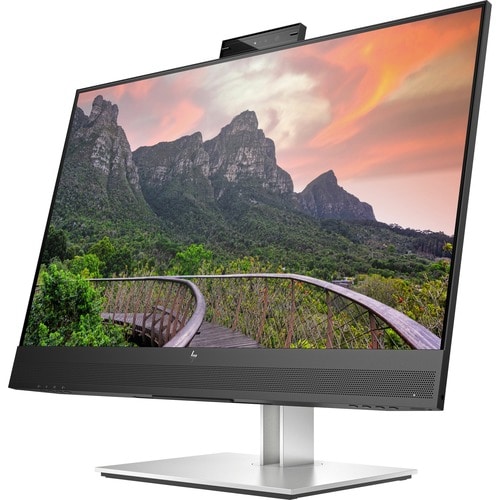 HP E27m G4 27" Class Webcam WQHD LCD Monitor - 16:9 - Black, Silver - 68.6 cm (27") Viewable - In-plane Switching (IPS) Te