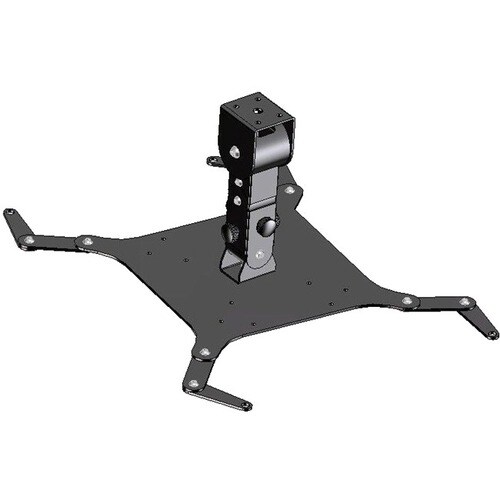 Supporto da soffitto ITB per Proiettore, Monitor - Nero - 40 kg Capacità di carico - 100 x 100, 200 x 200, 160 x 160 - Com