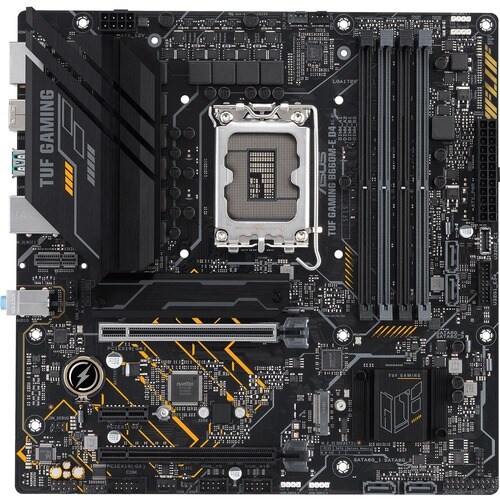 TUF GAMING B660M-E D4 Gaming Desktop Motherboard - Intel B660 Chipset - Socket LGA-1700 - Intel Optane Memory Ready - Pent
