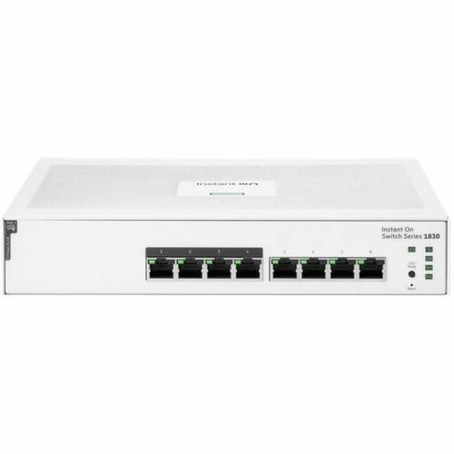Aruba Instant On Switch 1830, 8 Ports PoE