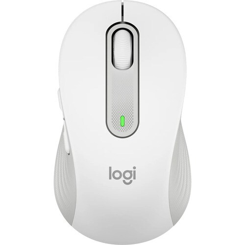 Logitech Signature M650 Rato - Bluetooth/Radiofrequência - USB - Ótico - 5 Taste(n) - 5 Programmable Button(s) - Branco - 