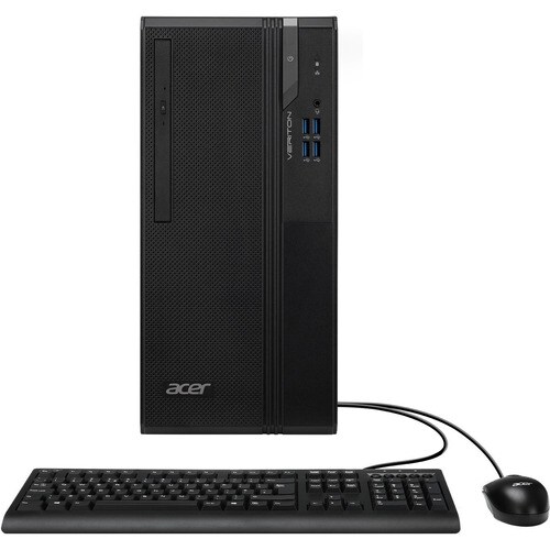 Acer Veriton S2690G VS269G Desktop Computer - Intel Core i5 12th Gen i5-12400 Hexa-core (6 Core) 2.50 GHz - 8 GB RAM DDR4 