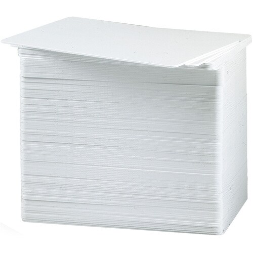 Carta d'identità Zebra - Bianco - 500 Scatola