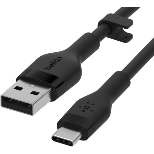 BELKIN BOOST CHARGE CABLE USB-A - USB-C BRD SILICON 2M BLK