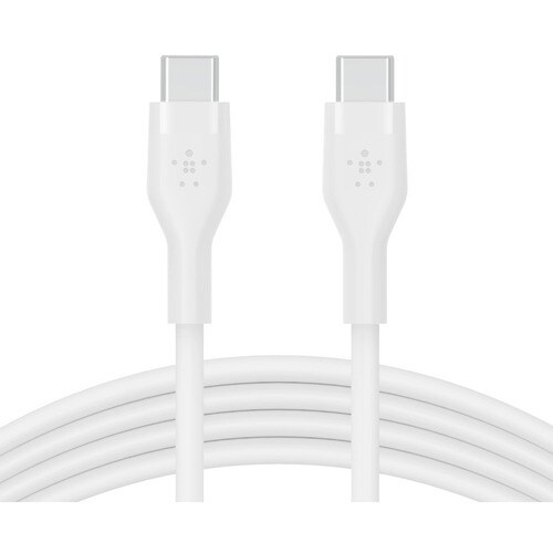 BELKIN BOOST CHARGE CABLE 2.0 USB-C TO USB-C SILICONE 1M WHITE