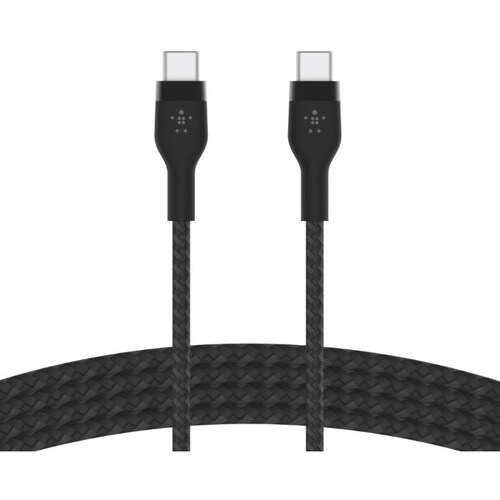 Belkin BoostCharge Pro Flex 2.01 m USB-C Data Transfer Cable - 1 Pack - Cable for iPad mini, iPad Air, iPad Pro, MacBook P