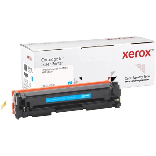 Xerox Everyday Standard Yield Laser Toner Cartridge - Single Pack 415A (W2031A) - Cyan - 1 Piece - 2100 Pages