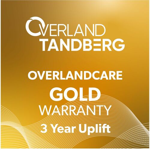Overland OverlandCare Gold - Uplift - 3 Year - Warranty - 9 x 5 x Next Business Day - On-site - Maintenance - Parts & Labo