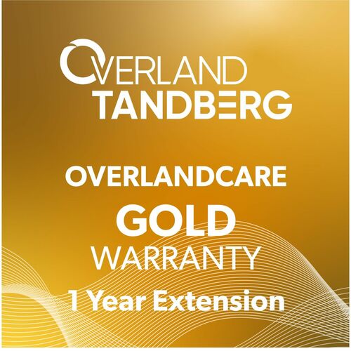 Overland OverlandCare Gold - Extended Warranty - 1 Year - Warranty - On-site - Maintenance - Parts & Labour - Electronic, 