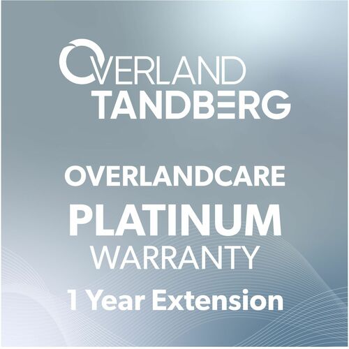 Overland OverlandCare Platinum - Extended Warranty - 1 Year - Warranty - 24 x 7 x 4 Hour - On-site - Maintenance - Parts &