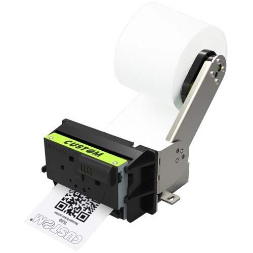 Custom TL80III Direct Thermal Printer - Monochrome - Ticket Print - USB - Serial - 5.51 in/s Mono - 203 dpi