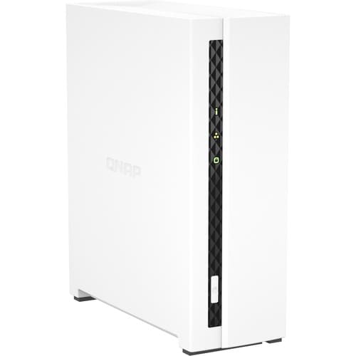 QNAP TS-133 1 x Total Bays SAN/NAS Storage System - 4 GB Flash Memory Capacity - ARM Cortex A55 1.80 GHz - 2 GB RAM Tower 