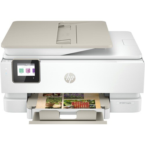 HP ENVY Inspire 7920e Kabellos - Tintenstrahl-Multifunktionsdrucker - Farbe - Portobello - Kopierer/Drucker/Scanner - 22 S