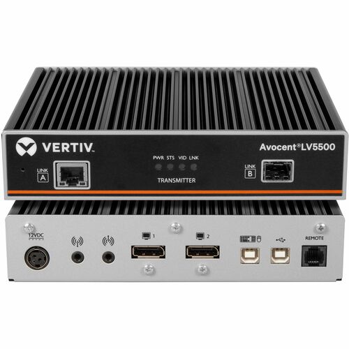 Vertiv AVOCENT LongView LV5500T Digital - Com fios - Compatível com TAA - 1 Computador(es) - 1 Utilizador(es) local(ais) -