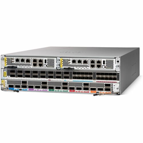 Châssis de Routeur Cisco ASR 9000 ASR 9903 - Port de gestion - 36 QSFP28 Logements, SFP+ Logements - 32 Go - 100 Gigabit E