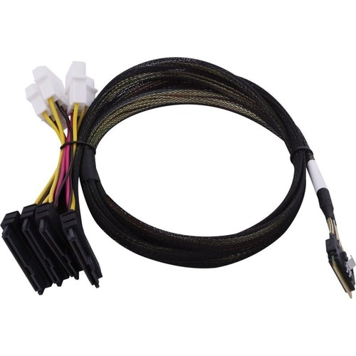 Microchip 80 cm SlimSAS/U.3 Data Transfer Cable for RAID Adapter, Host Bus Adapter - First End: 8 x SFF-8654 SlimSAS - Sec