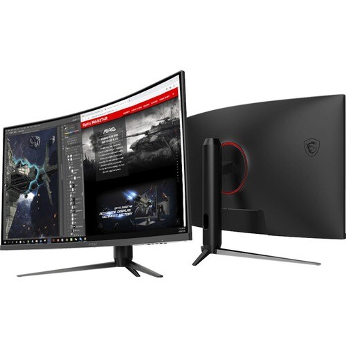 MSI Optix G321CQP 31.5" WQHD Curved Screen Gaming LCD Monitor - 16:9 - 32" Class - Vertical Alignment (VA) - 2560 x 1440 -