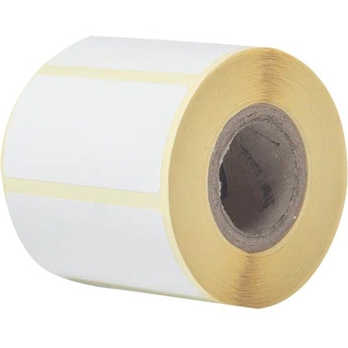 Brother Multipurpose Label - Rectangle - Direct Thermal - White - 500 / Roll