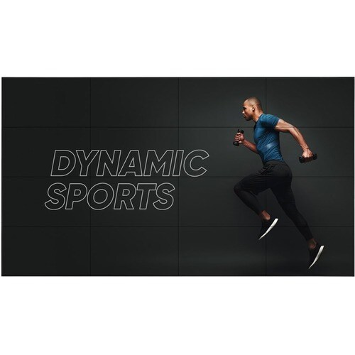 LG 49'' 500 nits FHD Slim Bezel Video Wall - 49" - 8 GB - 1920 x 1080 - Direct LED - 500 cd/m² - 1080p - HDMI - USB - DVI 