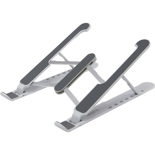 Support pour ordinateur portable Réglable en hauteur Dicota - Hauteur 6 cm x Largeur 26,5 cm x Profondeur 16 cm - Alliage 