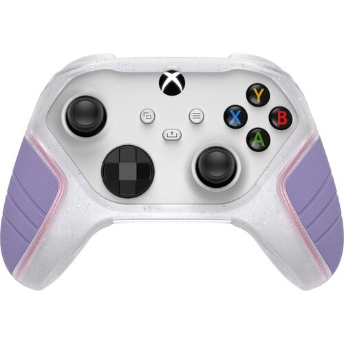 OtterBox Xbox X|S Easy Grip Controller Shell - For Microsoft Gaming Controller - Lilac Dream (Clear/Purple) - Scuff Resist