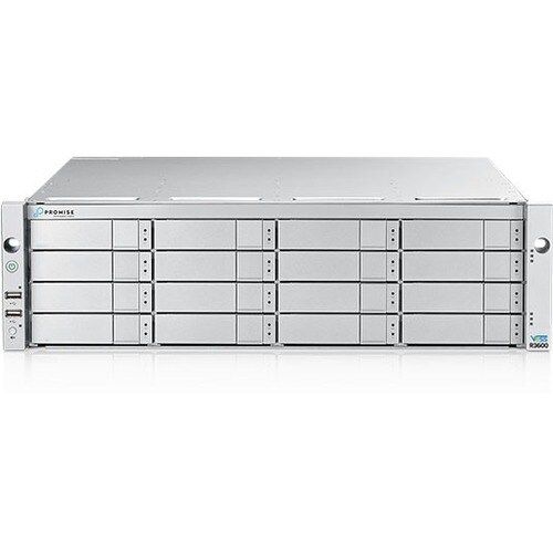 Promise Vess R3600iD 16 x Gesamtzahl Einschübe SAN/NAS-Speichersystem - 16 GB RAM - 3U Rackmontage - 0 x HDD installiert -