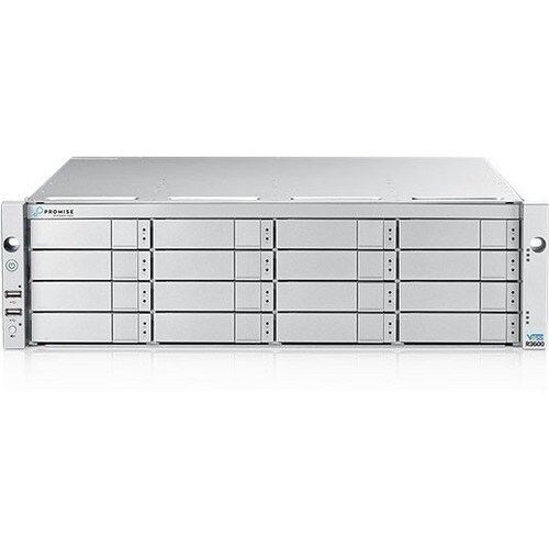 Promise Vess R3600iS 16 x Gesamtzahl Einschübe SAN/NAS-Speichersystem - 8 GB RAM - 3U Rackmontage - 0 x HDD installiert - 