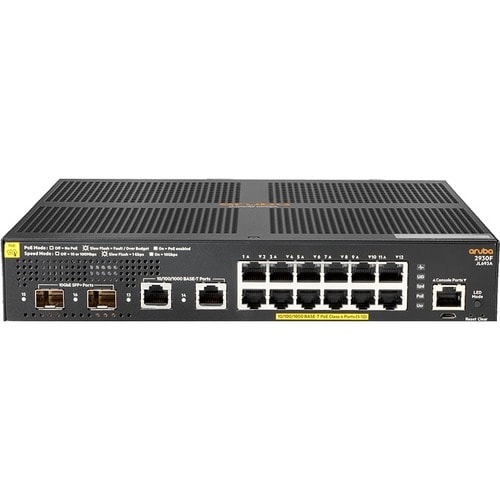ARUBA 2930F 12G POE+ SWCH