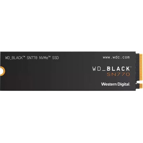 WD Black SN770 WDS200T3X0E 2 TB Solid State Drive - M.2 2280 Internal - PCI Express NVMe (PCI Express NVMe 4.0 x4) - Noteb