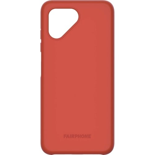 Fairphone Protective Hülle für Fairphone 4 Smartphone - Rot - Sturzsicher, Stoßdämfpend