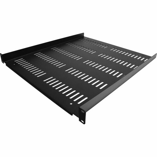 Étagère Rack 19 pouces 1U - Plateau Rackable Universel Ventilé - Étagère Cantilever Baie de Brassage 19" - Max 25kg - 50cm
