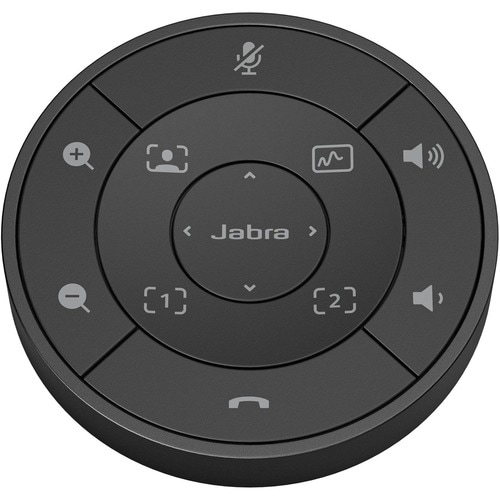Jabra PanaCast 50 Wireless Device Remote Control - For Conference Camera - Bluetooth - 10 m Operating Distance - BatteryBlack
