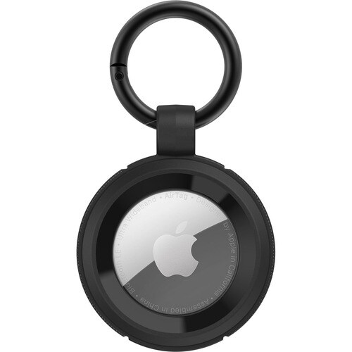 OtterBox Rugged AirTag Asset Tracking Tag Loop - 51.1 mm x 40.9 mm x 9.9 mm x - Polycarbonate - Black