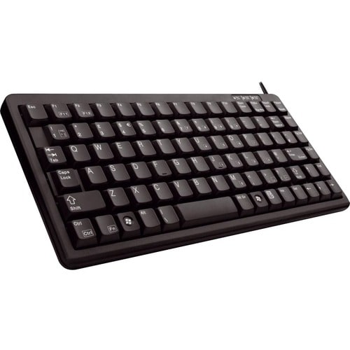 CHERRY Ultraslim G84-4100 POS Keyboard - 83 Key(s) - USB, PS/2 - Black