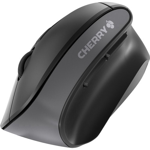 CHERRY MW 4500 Mouse - Radio Frequency - USB - Optical - 6 Button(s) - Black - 1 Pack - Wireless - 2.40 GHz - 1200 dpi - S